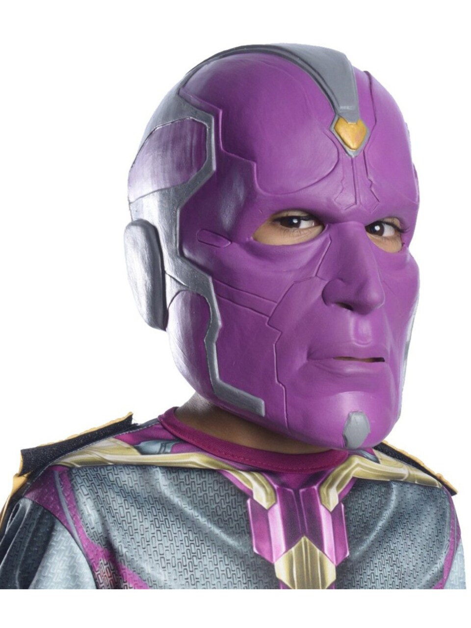 Child's Marvel Comics Avengers 2 Purple Vision Mask Costume Accessory